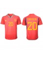 Spanien Daniel Carvajal #20 Heimtrikot WM 2022 Kurzarm